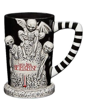 Here Lies Betelgeuse Molded Tombstone Mug 20 oz. - Beetlejuice