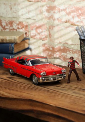 Hollywood Rides Nightmare on Elm Street 1957 Cadillac with Freddy Krueger Figure