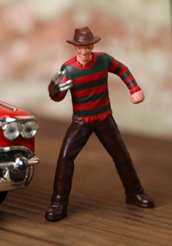 Hollywood Rides Nightmare on Elm Street 1957 Cadillac with Freddy Krueger Figure