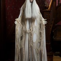 Life-Size Venetian Victoria Standing Ghost Girl Halloween Decoration