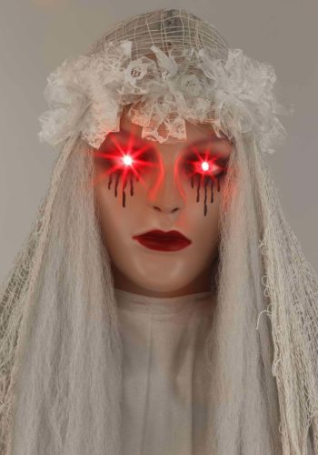 Life-Size Venetian Victoria Standing Ghost Girl Halloween Decoration