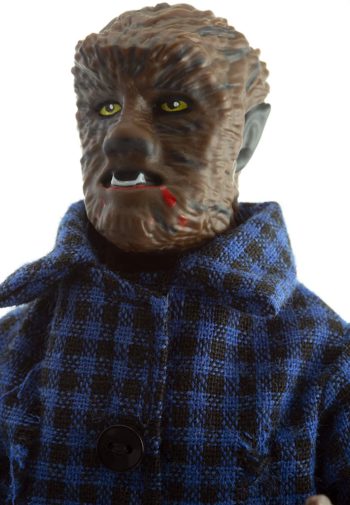 Mego Action Figures, 8” The Wolfman, B&W (Limited Edition Collector’S Item)