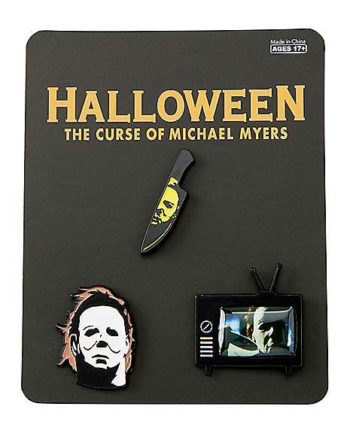 Michael Myers Pin Set - Halloween: The Curse of Michael Myers