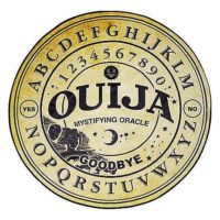 Ouija Board Round Fleece Blanket