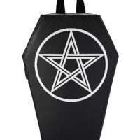 Pentagram Coffin Mini Backpack