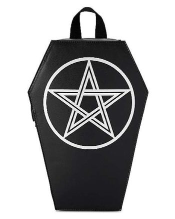 Pentagram Coffin Mini Backpack