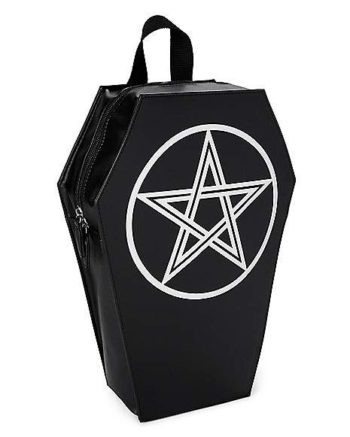 Pentagram Coffin Mini Backpack