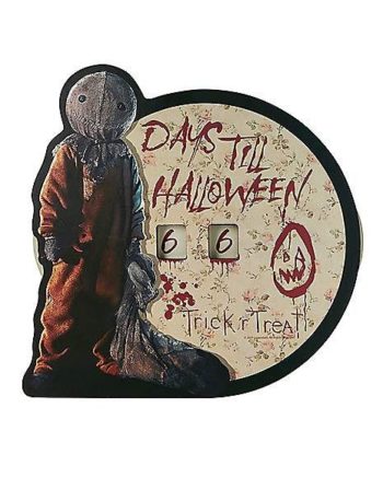 Sam Countdown to Halloween Sign - Trick 'r Treat