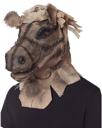 Scarecrow Horse Full Mask