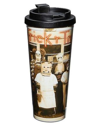 School Bus Trick 'r Treat Travel Cup