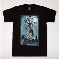 The Lovers Tarot T Shirt - The Nightmare Before Christmas