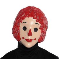 Vintage Rag Doll Half Mask