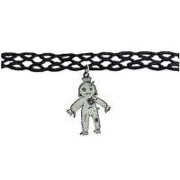 Voodoo Doll Choker Necklace