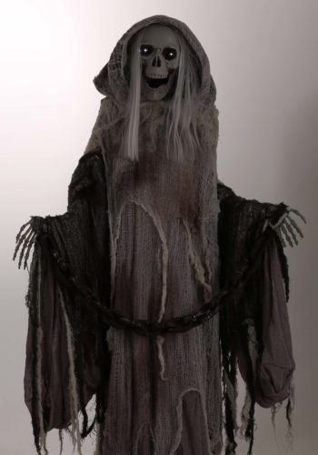 6 Foot Animated Standing Ghoul Halloween Decoration