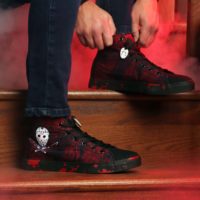 Friday the 13th Jason High Top Sneakers for Adults