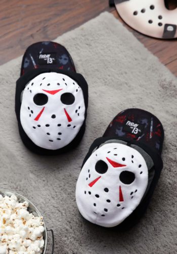 Friday the 13th Jason Slippers for Adults