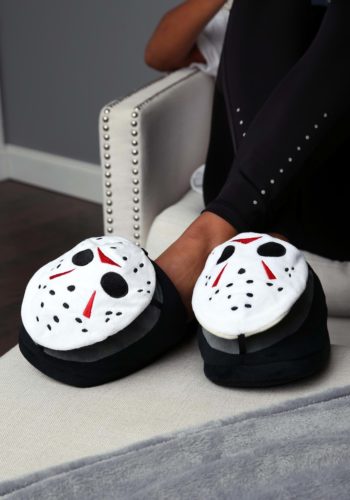 Friday the 13th Jason Slippers for Adults