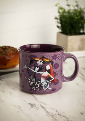 Jack and Sally 'Simply Meant to Be' 20oz Jumbo Ceramic Mug