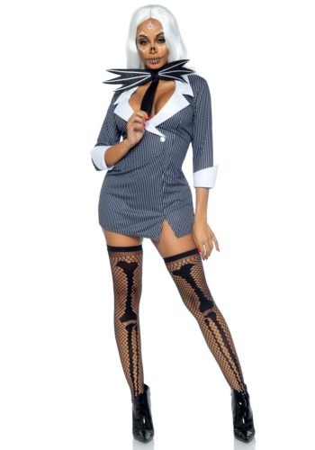 Sexy Women's Bone Babe Costume