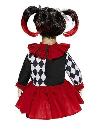 Spinning Head Harlequin Doll