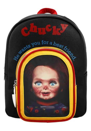 Toy Box Clear Pocket Mini Backpack featuring Chucky