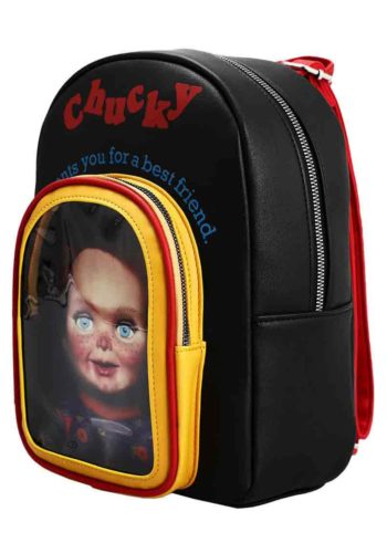 Toy Box Clear Pocket Mini Backpack featuring Chucky