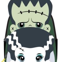 Universal Monsters Frankie and Bride Cosplay Mini Backpack by Loungefly