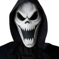 White Light Up Spectre Mask