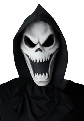 White Light Up Spectre Mask