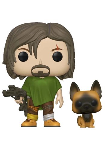 Funko POP&Buddy: Walking Dead - Daryl with Dog Vinyl Figure