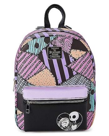 Jack and Sally Patches Mini Backpack - The Nightmare Before Christmas