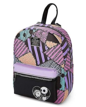 Jack and Sally Patches Mini Backpack - The Nightmare Before Christmas