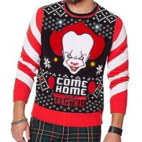 Light-Up Floatmas Pennywise Ugly Christmas Sweater - It