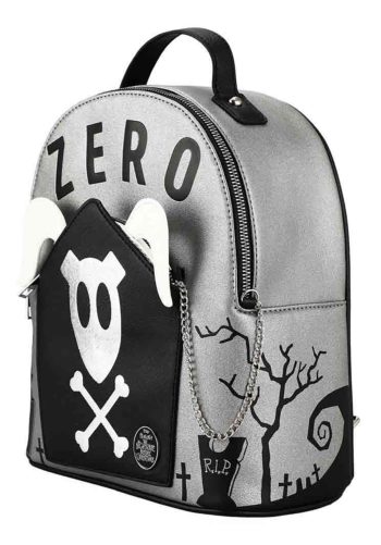 The Nightmare Before Christmas Zero Removable Zip Pouch Mini Backpack