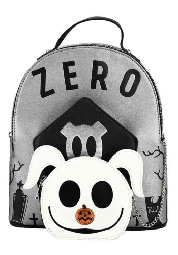 The Nightmare Before Christmas Zero Removable Zip Pouch Mini Backpack