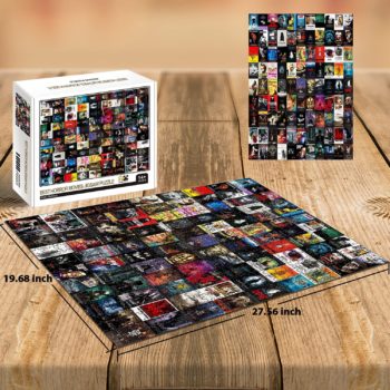 Horror Movie Puzzle, Horror Puzzles for Adults 1000 Piece, Halloween Puzzle as Scary Halloween Decor