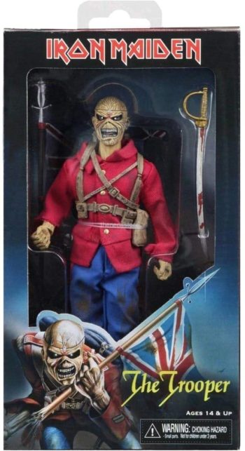 NECA Iron Maiden - Trooper 8" Clothed Action Figure