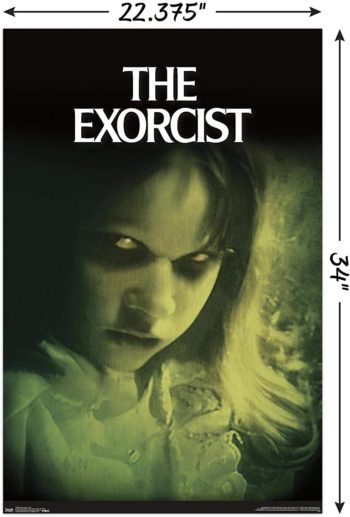 Trends International Exorcist-Eyes Wall Poster, 22.375" x 34", Unframed Version