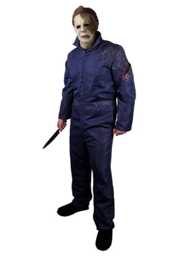 Halloween Kills Adult Coveralls Costume with Mask Combo