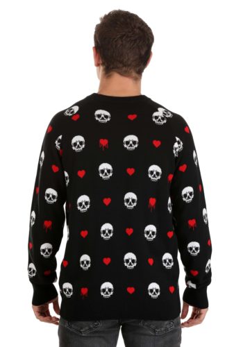 Love is Dead Valentine's Day Adult Sweater