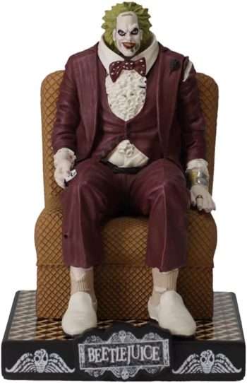 Royal Bobbles Beetlejuice Shrunken Head Bobblehead