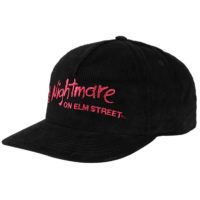 Adult Nightmare On Elm Street Embroidered Logo Corduroy Hat