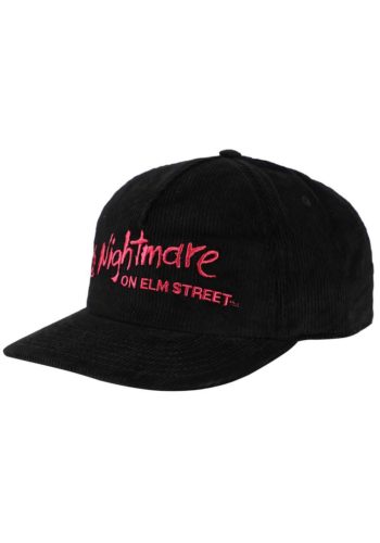 Adult Nightmare On Elm Street Embroidered Logo Corduroy Hat