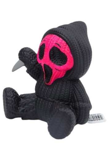 Fluorescent Pink Ghost Face Handmade by Robots Vinyl Figure