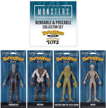 BendyFigs Minis Collector Set - Universal Monsters