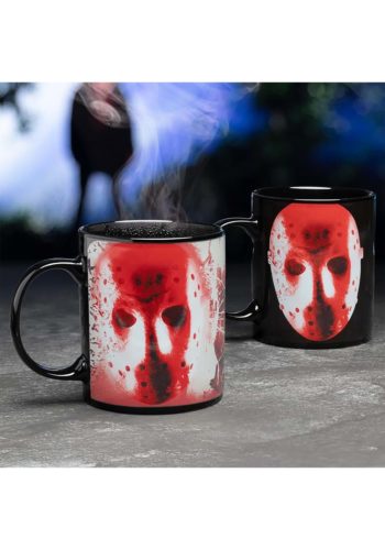 Friday the 13th Jason Voorhees Mask Heat Change Mug