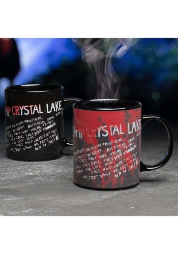 Friday the 13th Jason Voorhees Mask Heat Change Mug