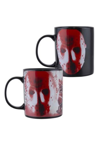 Friday the 13th Jason Voorhees Mask Heat Change Mug