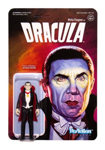 Universal Monsters Reaction Bela Lugosi Dracula Collectible Action Figure