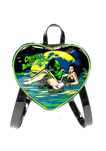 Creature of The Black Lagoon Vinyl Heart-Shaped Backpack